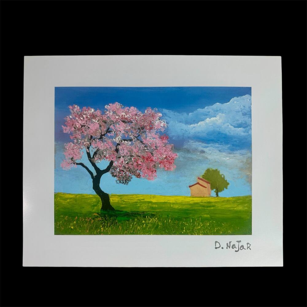 David Najar “Rural Home” Lithograph Art Print 10” x 12.5” Park West COA